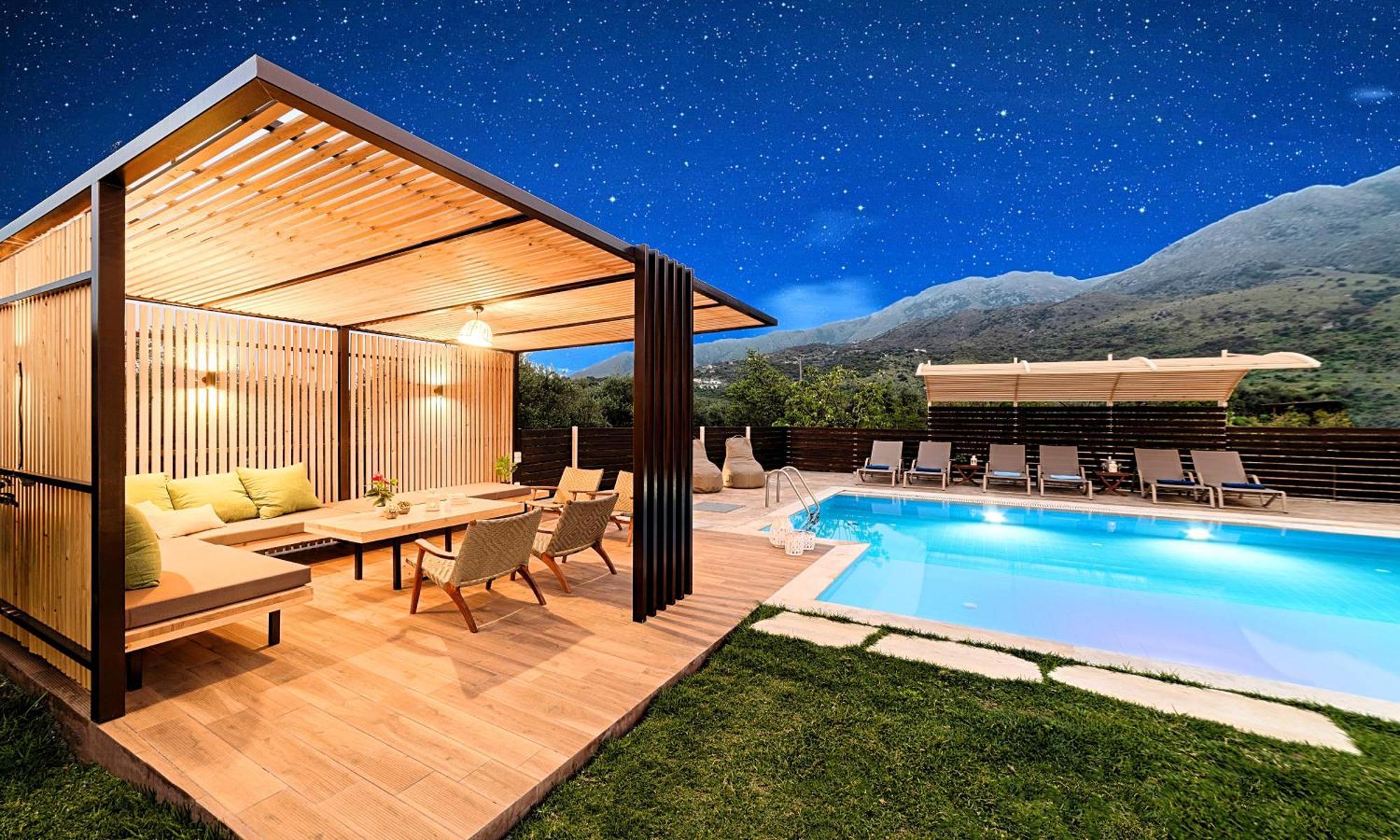 Cretan Sunrise Villa Heated Pool Dhimitrouliana Экстерьер фото